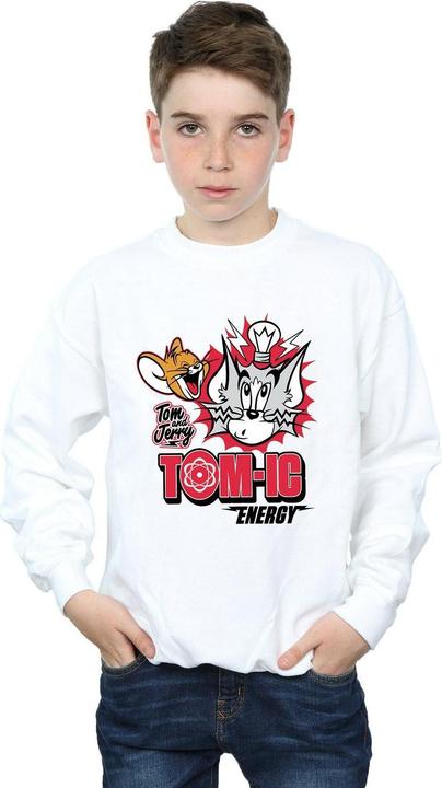 Actual product image Tom & Jerry Boys Tomic Energy Sweatshirt (140, 146)