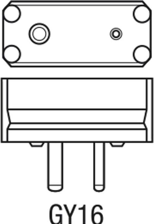 Actual product image Tungsram GY16 GE (2000 W)