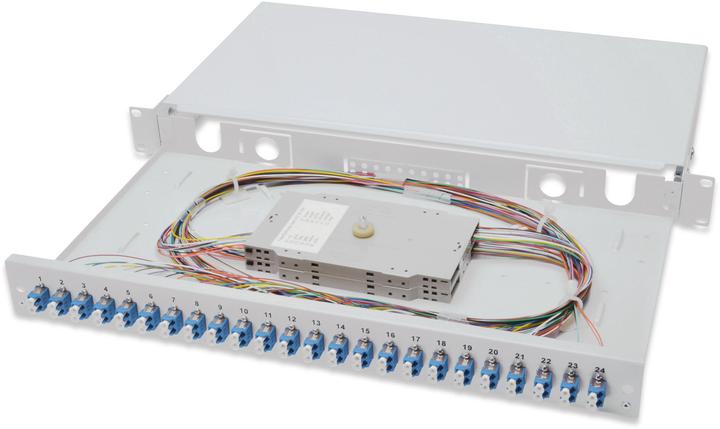Digitus Fiber Optic Splice Box, Equipped, LC, OS2