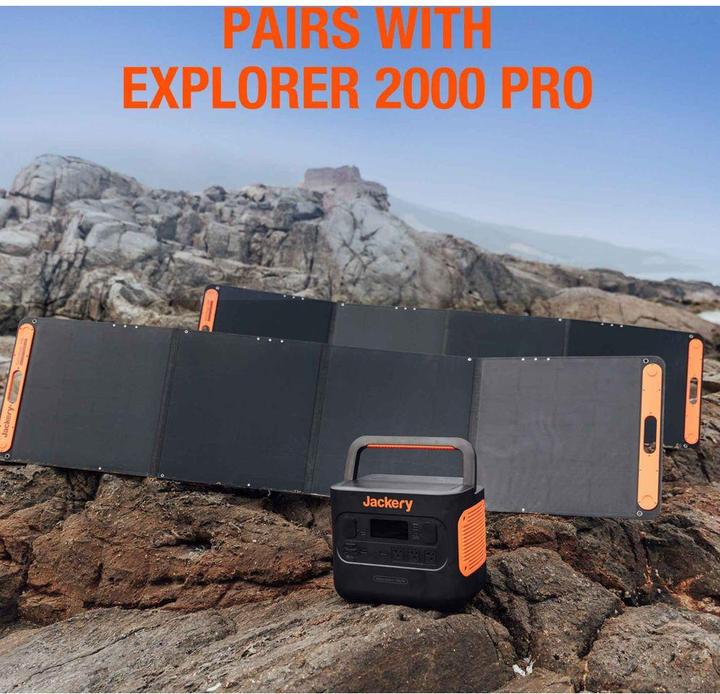Produktbild Jackery SolarSaga 200 (200 W, 8 kg)