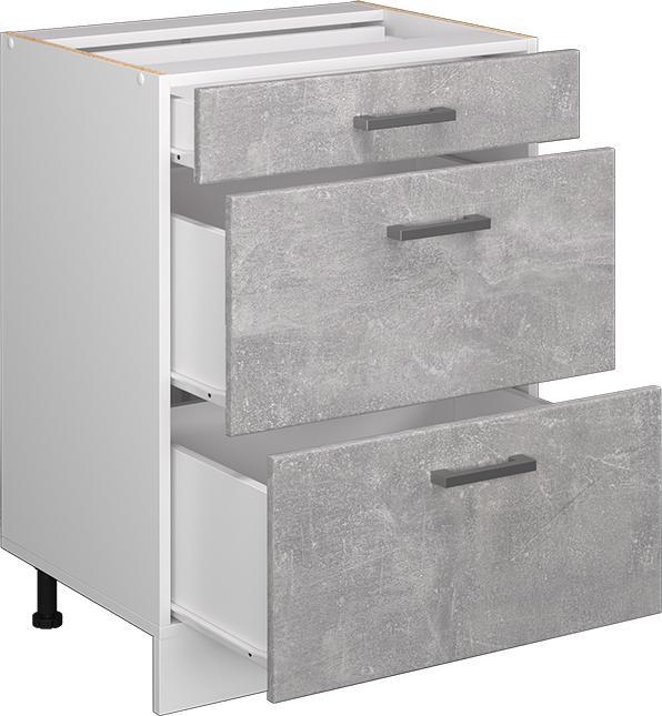 Produktbild Vicco Schubladenunterschrank R-Line (60 x 60 x 81.5 cm)
