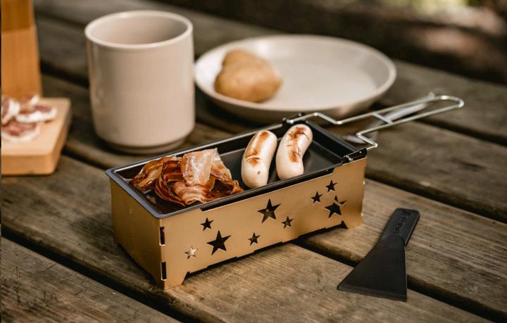 Immagine prodotto Kadastar Tealight Raclette 2go Golden Star Oro/Nero
