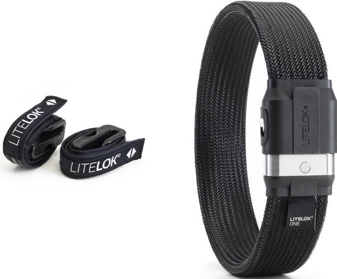Produktbild Litelok ONE (GOLD) FLEXI-O 75 BLK + HALTER.