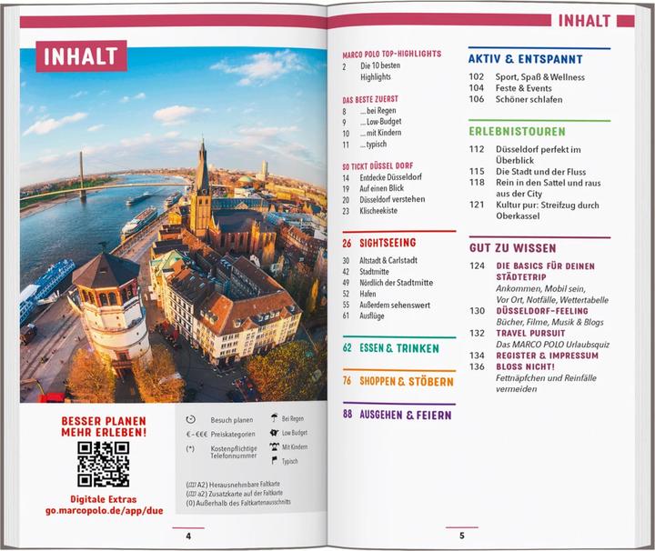 Image du produit Reiseführer Düsseldorf (Allemand, Doris Mendlevich, Franziska Klasen, 2023)