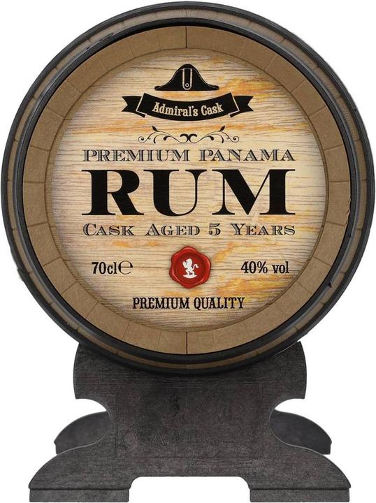Actual product image Old St. Andrews Admiral's Cask Rum in barrel