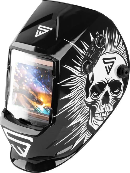 Stahlwerk Automatic welding helmet ST-990 SE "Special Edition Skull" Real Colour