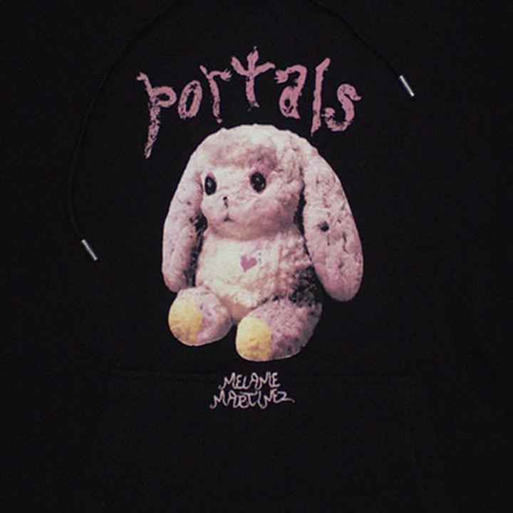 Actual product image Melanie Martinez Unisex Adult Portals Bunny Hoodie (XL)