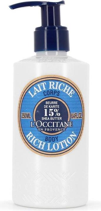 Actual product image L'Occitane Rich Body Lotion (Body milk, 250 ml)