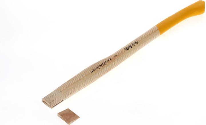 Actual product image Ochsenkopf replacement handle made of durable hickory wood, ergonomic shape, 600 mm, 363 g