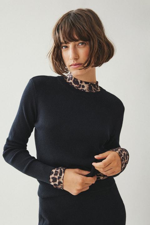 Actual product image Vila Long-sleeved knitted top (S)