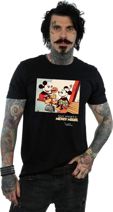 Immagine prodotto Disney Mickey Mouse Building A Building Maglietta Uomo (XL)