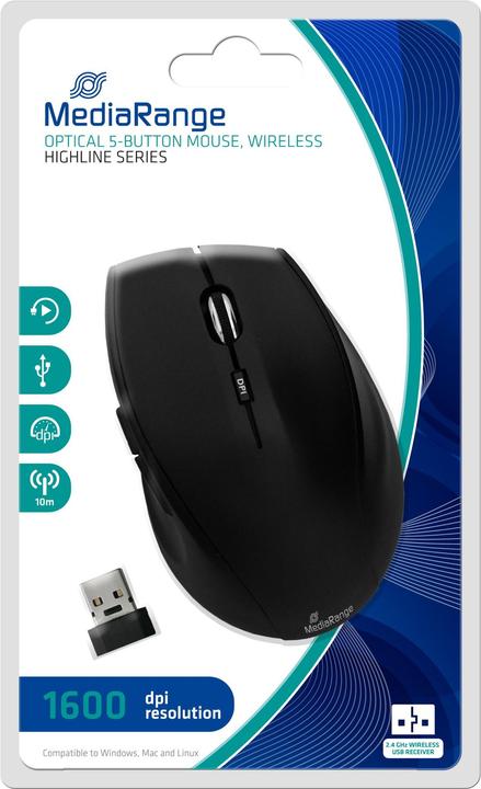 Produktbild MediaRange MROS208 (Kabellos)