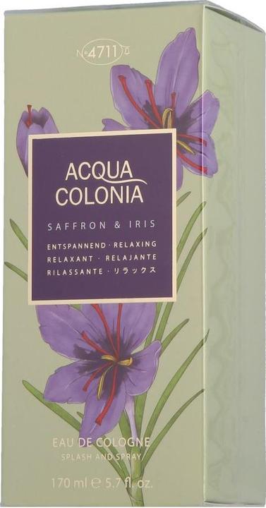 Produktbild Acqua Colonia 4711 4711 Acqua Colonia Saffron & Iris (Eau de cologne, 170 ml)