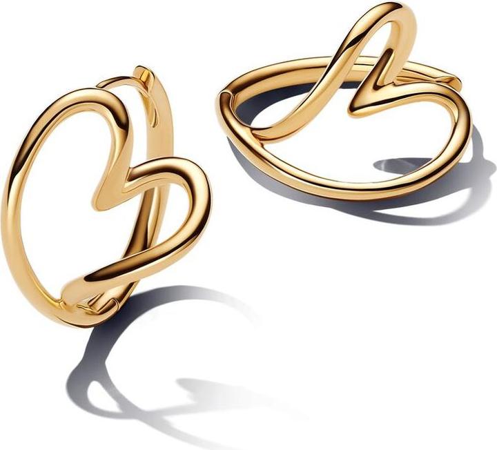 Actual product image Pandora Earrings (Metal, Gold plated)