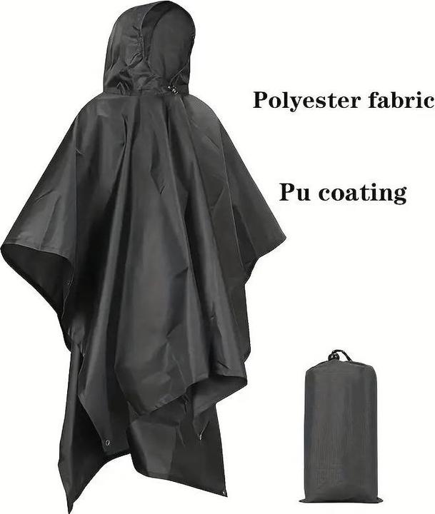 Produktbild Lifetime Poncho mit Kaputze (One Size)