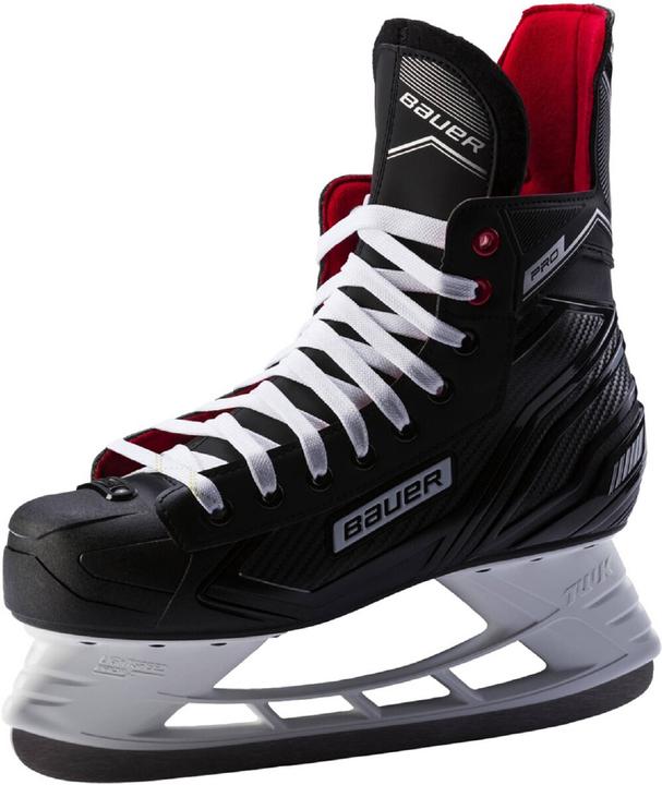 Produktbild Bauer Pro Skate Junior Kinderschlittschuh (Grösse: 2.0 = 35.0, 900 schwarz/weiss/rot (35)