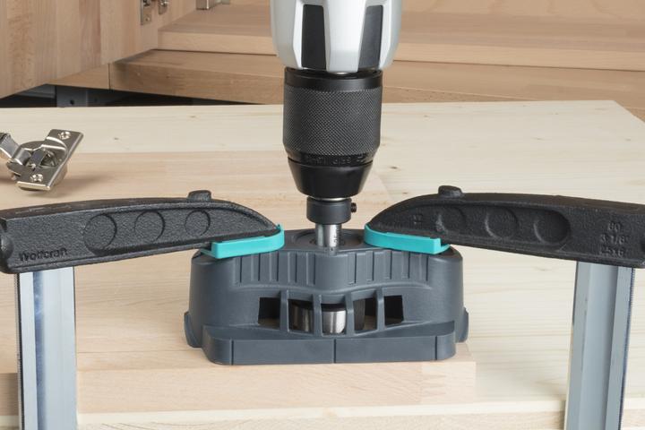 Actual product image wolfcraft wolfcraft 1 Tiefenstopp-Set 3-tlg. f. 4686000 (8, 10, 12 mm)