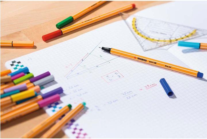 Actual product image STABILO point 88 Fineliner (Baby blue, 1 x)