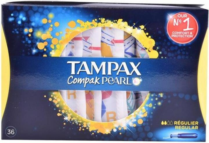 Tampax PEARL COMPAK tampón regular 36 uds (36 x, Regular)