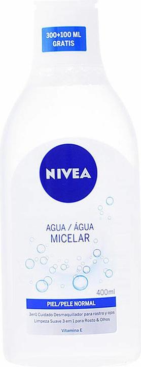 Image du produit NIVEA AGUA MICELAR piel normal 400 ml (Chiffons de nettoyage, 400 ml)
