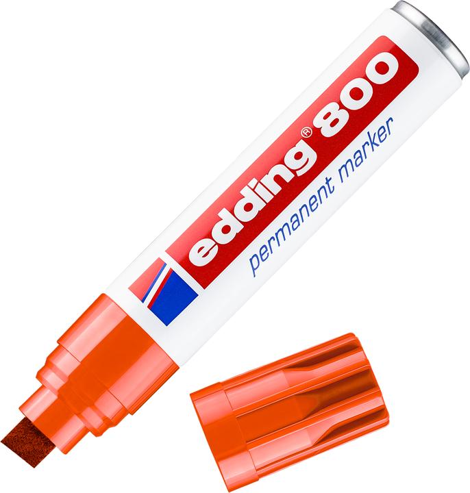 Actual product image Edding 800-6 (Orange, 12 mm, 1 x)
