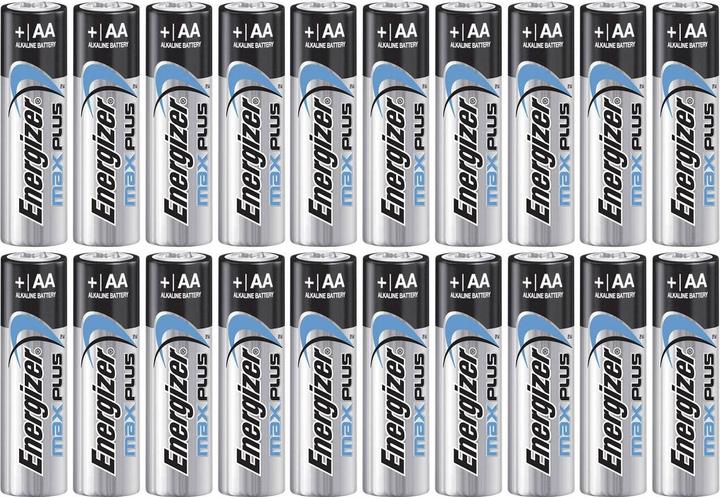 Image du produit Energizer Max Plus Mignon (AA) 20 pièces (20 pcs, AA)