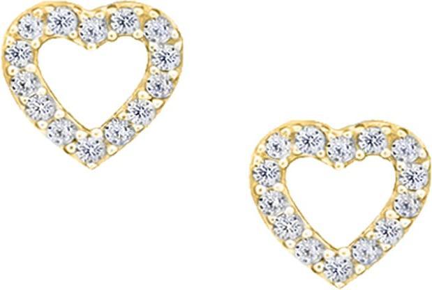 Image du produit Candy Boucles d'oreilles Issa, argent sterling 925, plaqué or (Argent massif de 925)