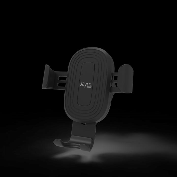 Image du produit Jaym Support voiture pour smartphone avec charge par induction 15W et 2 fixations
