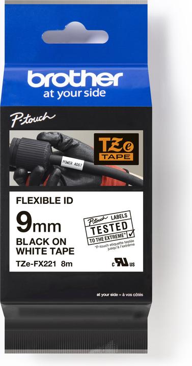 Immagine prodotto Brother Tze-Fx221 (0.90 cm, Nero)