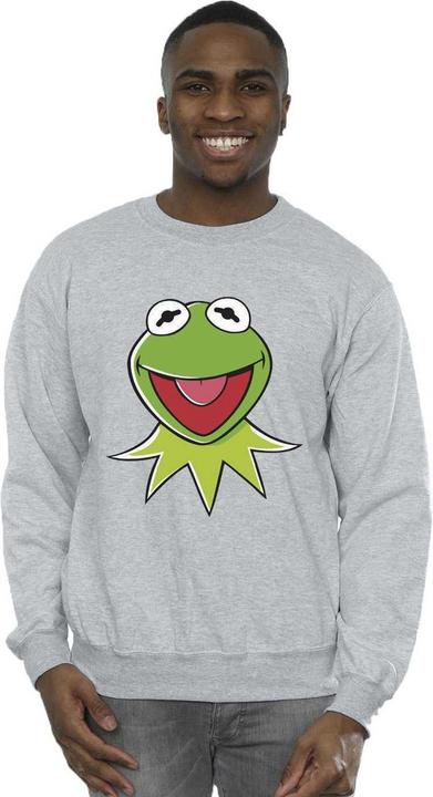 Immagine prodotto Disney Muppets Kermit Head Felpa Uomo (S)