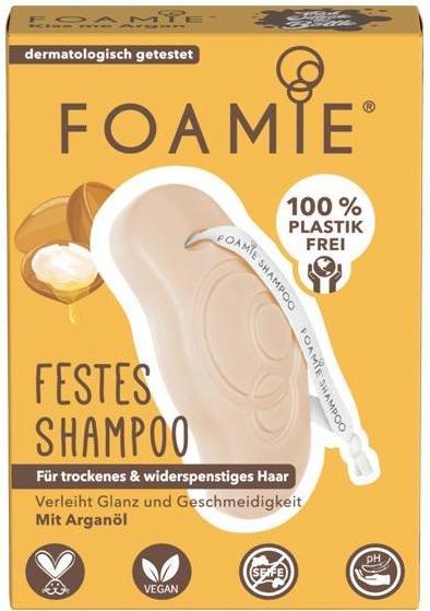 Foamie Embrassez-moi Argan (80 ml, Shampoing solide)