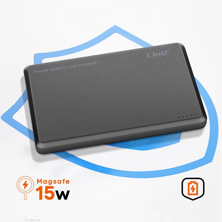 Actual product image LinQ BW8500 8,000mAh MagSafe Powerbank (8000 mAh)