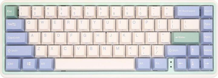Actual product image Varmilo Minilo VXT67 Eucalyptus (US, Wireless, Cable)