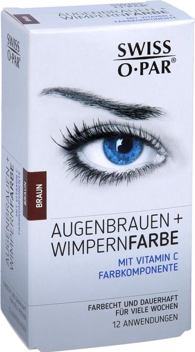 Produktbild Axisis Augenbrauen + Wimpernfarbe Braun Swiss O-Par Set, 1 P