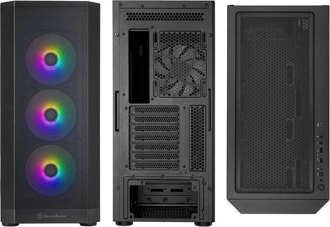 Immagine prodotto Silverstone SST-FA514X-BG - Telaio da gioco ATX Mid-Tower FARA ad alto flusso d'aria con doppio radiatore di (ATX, mATX, Mini-ITX)
