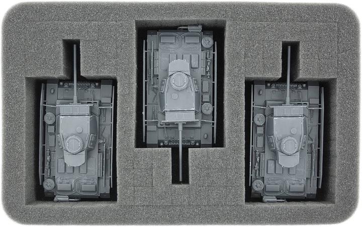 Produktbild Feldherr HS02SET - Half-Size Schaumstoff-Set für Bolt Action - Panzer und Fahrzeuge (Schaumstoff)