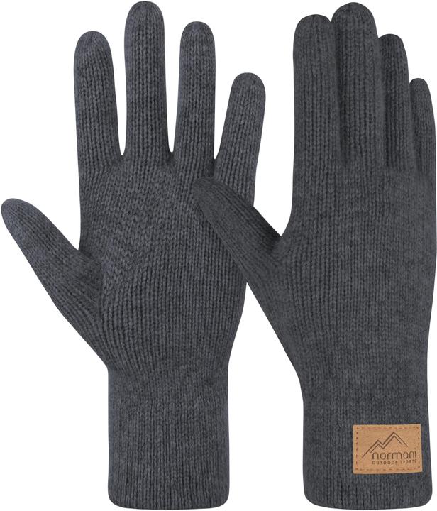 Normani Damen Merino Strick-Fingerhandschuhe „Anula" - 9641