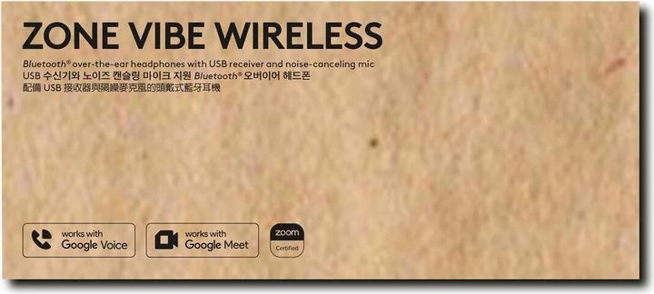 Immagine prodotto Logitech Zone Vibe (Senza fili, USB-C)