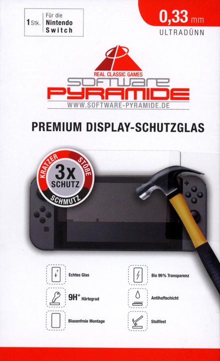 Actual product image Pyramide Premium display protection glass for Nintendo Switch (Switch)