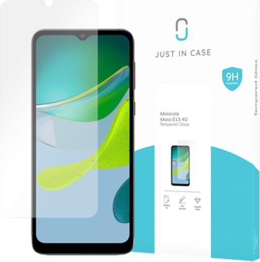 Immagine prodotto Just in Case Protezione dello schermo in vetro temperato trasparente Motorola Moto E13 (1 Pezzo/i, Motorola Moto E13)