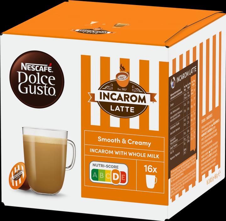 Immagine prodotto Nescafé Dolce Gusto Incarom Latte (16 x Porta.)