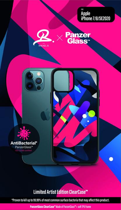 Image du produit PanzerGlass 0307 Étui de protection pour téléphone portable Cover Multicolore (Apple iPhone 7, Apple iPhone SE (2ème génération))