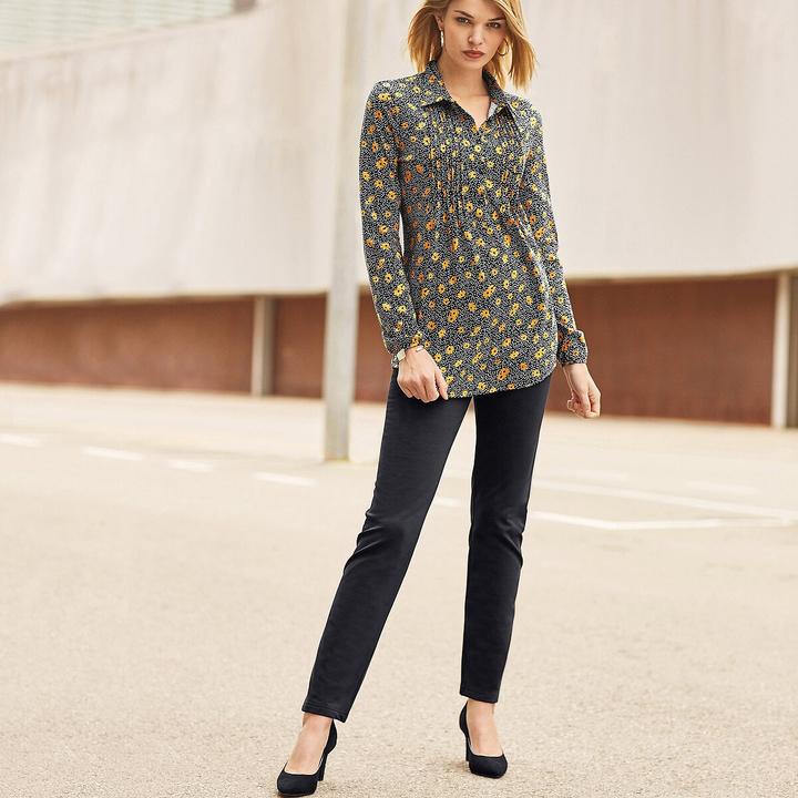 Actual product image Anne Weyburn Straight leggings (50)