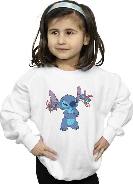 Produktbild Disney Lilo And Stitch Little Devils Sweatshirt Mädchen (128)