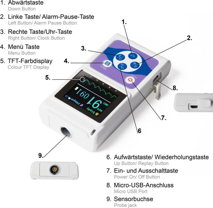 Produktbild Pulox PO-650B Baby