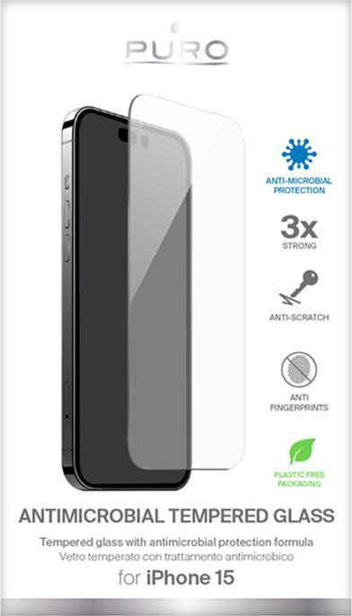 Immagine prodotto Puro Glas SP iPhone 15 TG AB (1 Pezzo/i, Apple iPhone 15)