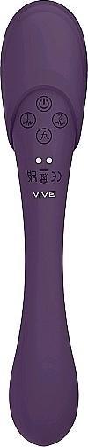 Actual product image Shots Double Ended Pulse Wave Air-Wave Bendable Vibrator