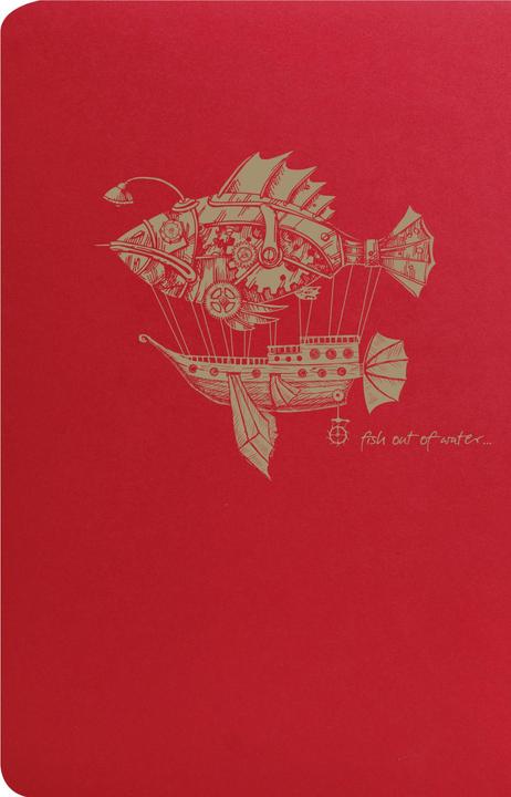 Actual product image Clairefontaine Flying Spirit Notebook (Lined, Hardcover)