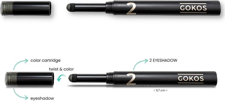 Actual product image Gokos Eyecolor Earth Edition (236 Mystic Sage)