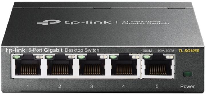 Actual product image TP-Link TL-SG105S - (5 Ports)